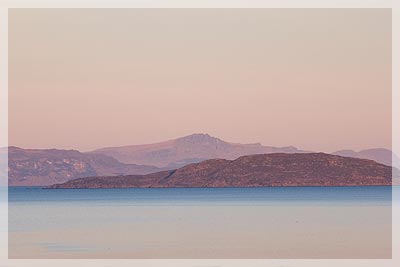 The Skye Ferry sailing between Armadale and Mallaig